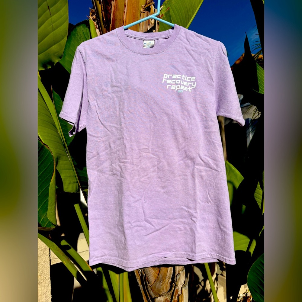 MyVolleyBox T-shirt Volleyball 🏐 Sports Purple Practice Recovery Repeat Winning